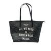 Women's Graffiti Print Large Capacity Crossbody and Tote Bag - Fashion Commuting & Computer Shoulder Bag