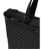 Daks Men'S Accessories Black Dd Logo Leather Briefcase_Dbba6E595Bk