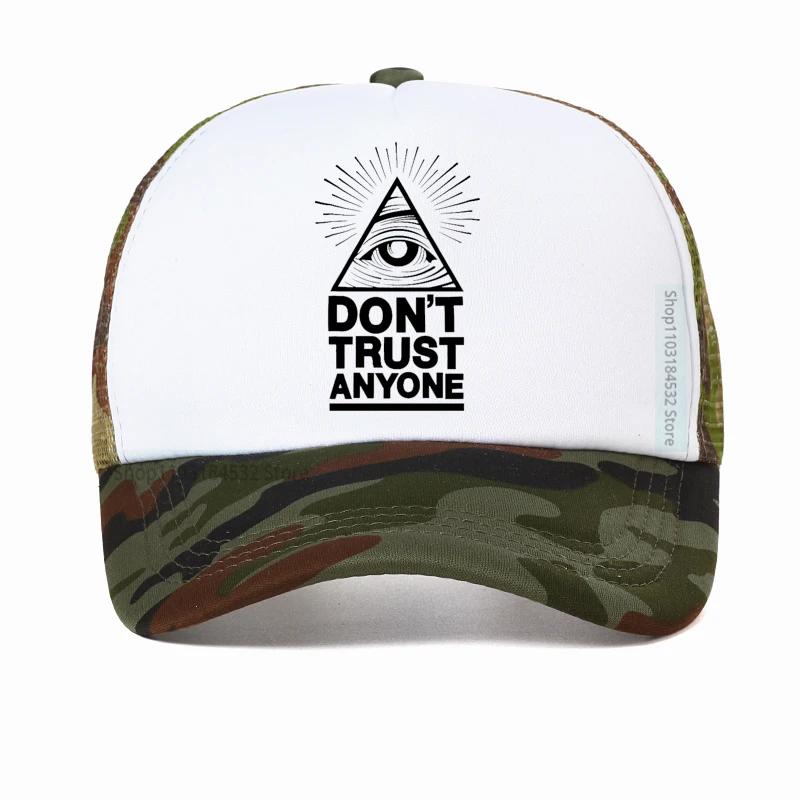 Eye of God Hats Vintage Egypt Pyramid AllSeeing Eye Illuminati Hat Punk Egyptian Triangle Adjustable Baseball Cap