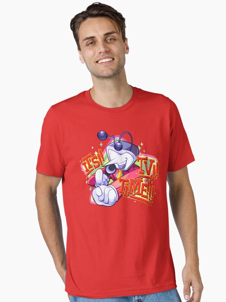 Mickey Mouse & Arkadaşlar Tenna Deltarune TV Zamanı Temel Tişört