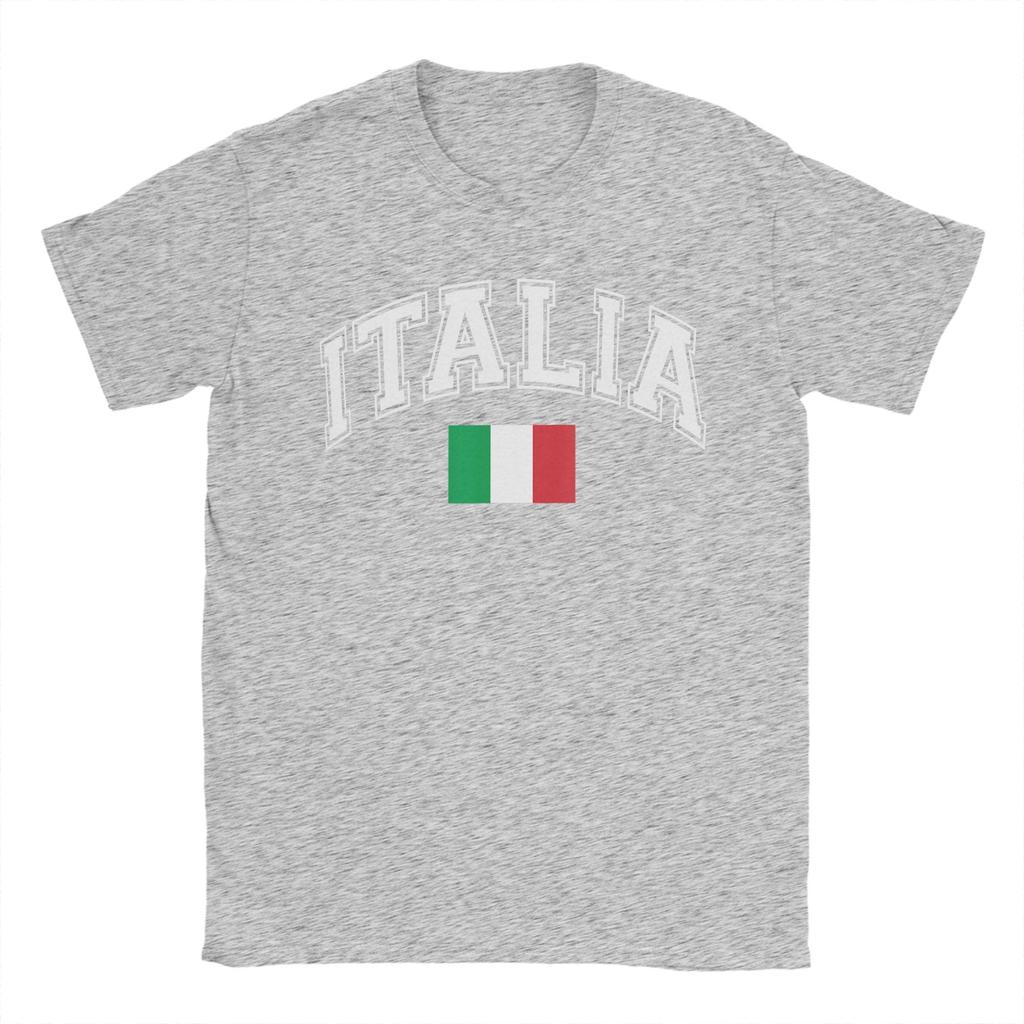 Unisex s Italy Italian Flag Italia T Shirts 100 Cotton Clothes Casual Short Sleeve Round Collar Tee Shirt Adult TShirts