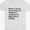 Peep Show Characters Tee - Peep Show Inspired Fan Art, Peep Show T-Shirt, Mark Corrigan, Peep Show Gift, Peep Show Fan Jeremy Usbourne