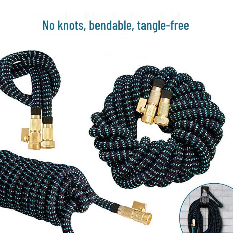 3x Telescopic High-Pressure Water Hose & Gun Set for Gardening and Car Wash