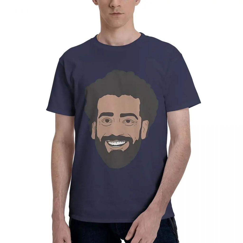 Mohamed Salah Mo Salah Football Soccer 100 Coton Décontracté Respirant Confortable Hauts Unisexe Vêtements de Designer Chemise Unisexe