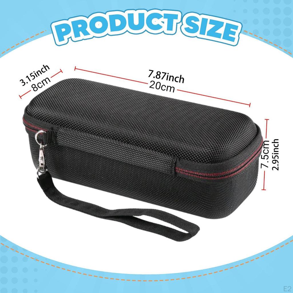 Lautsprecher-Reiseetui Aufbewahrungstasche Staubdicht Kompakt Stoßfest Tragen für Reisen