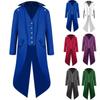 Coat Steampunk Mens Vintage Jacket Victorian Coat Mens Uniform Cosplay Costume