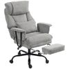 180kg Heavy Duty Office Chair with Lumbar Support, Grey