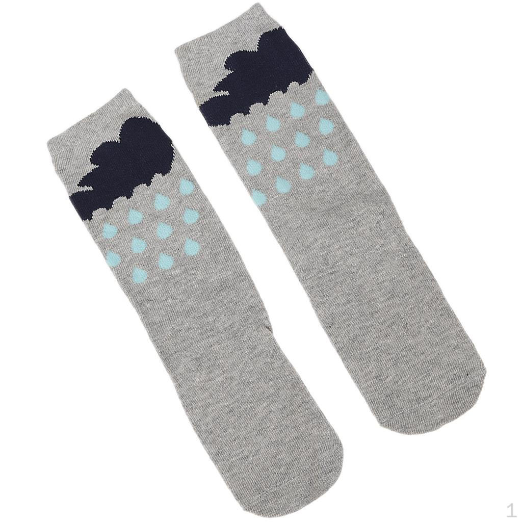 

High Stockings Pantyhose Socks Anti-slip Grey