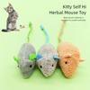 Plush Simulation Mouse Cat Toy Built In Catnip For Cats To Relieve Boredom Durable Scratch Proof Teething Pet Toy Pet Supplies