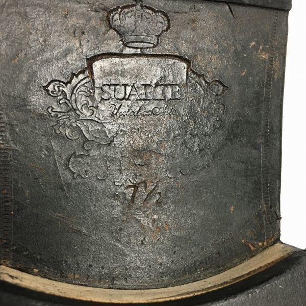 SUARTE Handcrafted Hallcut Vintage Business Shoes Black Size 7.5 Men’s(USED)