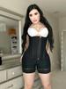 Body Gaine Colombien Shapewear Amincissant Contrôle du Ventre Culotte Taille Haute Compression Forte Entraîneur de Taille Body Shaper