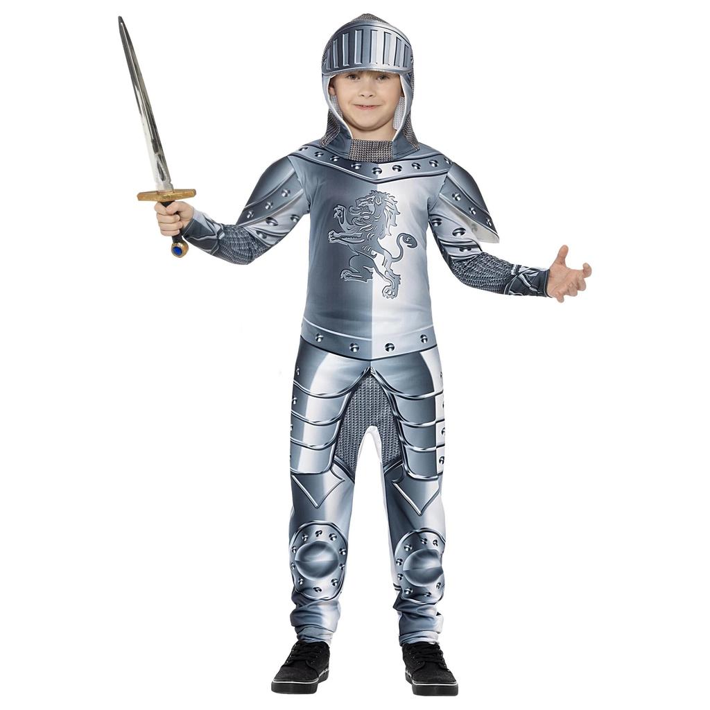 Smiffys Childrens/Kids Deluxe Armoured Knight Costume