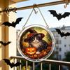 No Glue Tools Puzzle Halloween Acrylic Jigsaw Suncatcher Stained Glass Style DIY Sun Good Vibes Decor