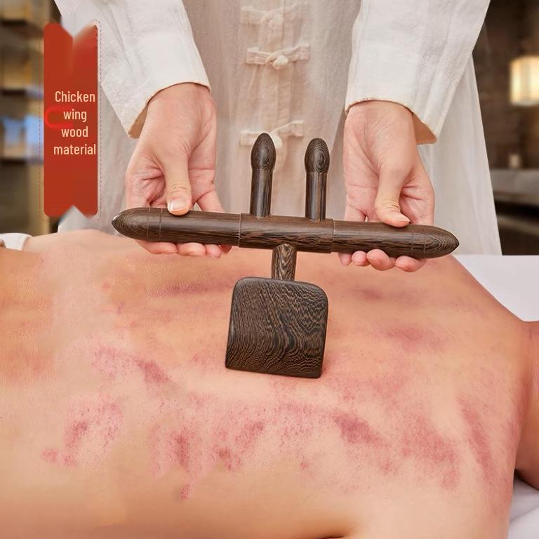 Handheld Wooden Massage Stick for Whole Body Meridian and Tendon Relief