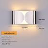 Nordic LED Wall Lamp: Designer Stainless Steel Indoor Light for Bedroom, Living Room, or Stairway
