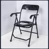 Foldable Pregnant Women's Toilet Chair Household Elderly Toilet Seat Portable Stainless Steel Toilet Stool