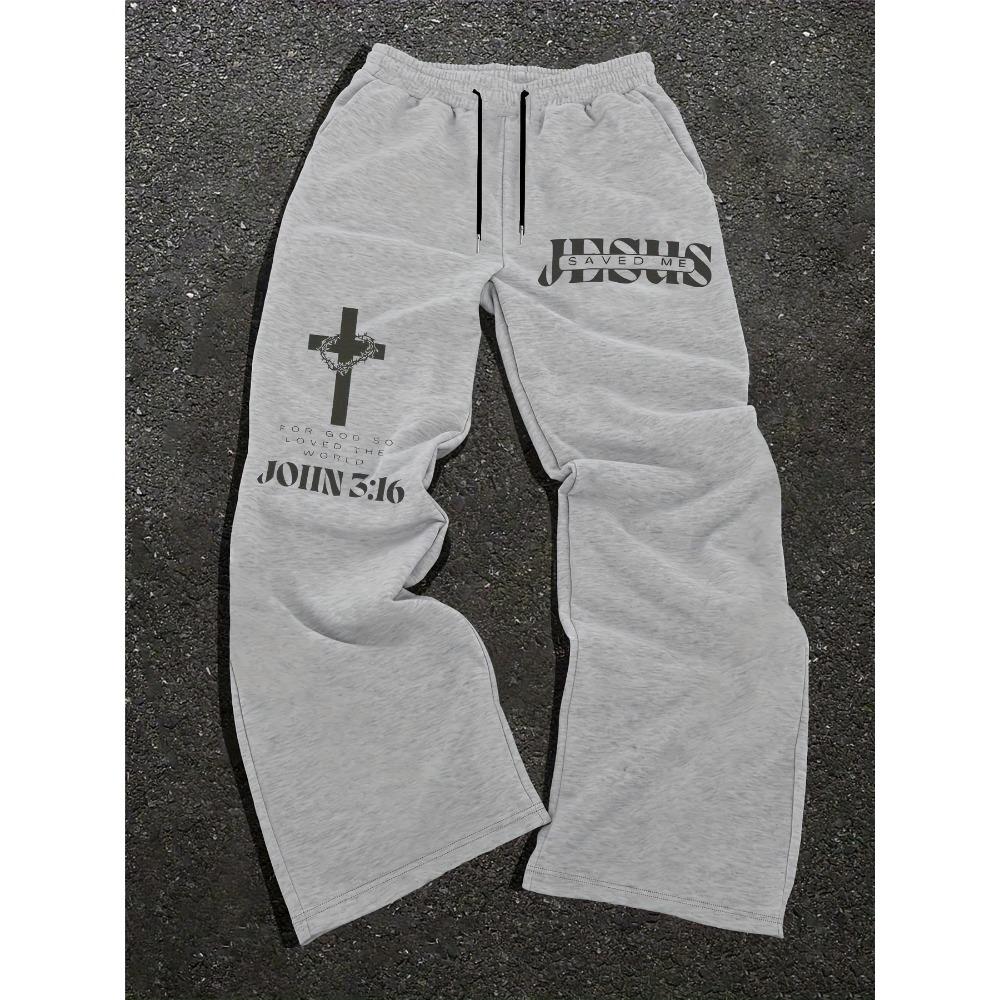 

Men s Patterned Printed Drawstring Waistband Sports Pants, Regular Casual and Comfortable Running Pants, Classic XXL