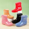 Fashion short outdoor women's shoes women's short rain shoes versatile sweet water shoes non-slip women's foot water boots