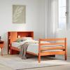 VidaXL Bunk Bed Without Mattress Wax Brown 100x200cm Solid Wood, Bed, Bedroom Furniture, Bed with 3321882