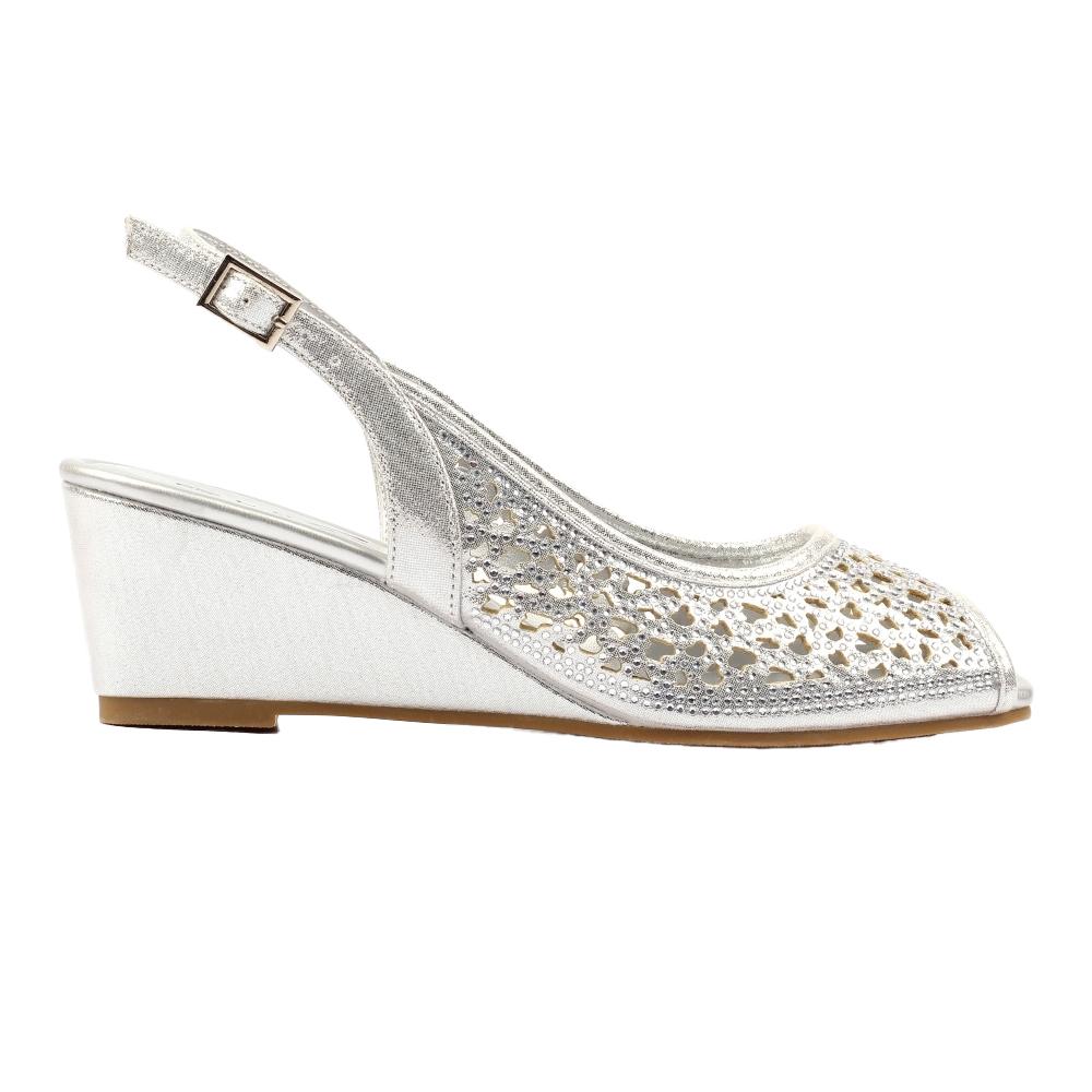 Lunar Womens/Ladies Ramona Wedge Sandals