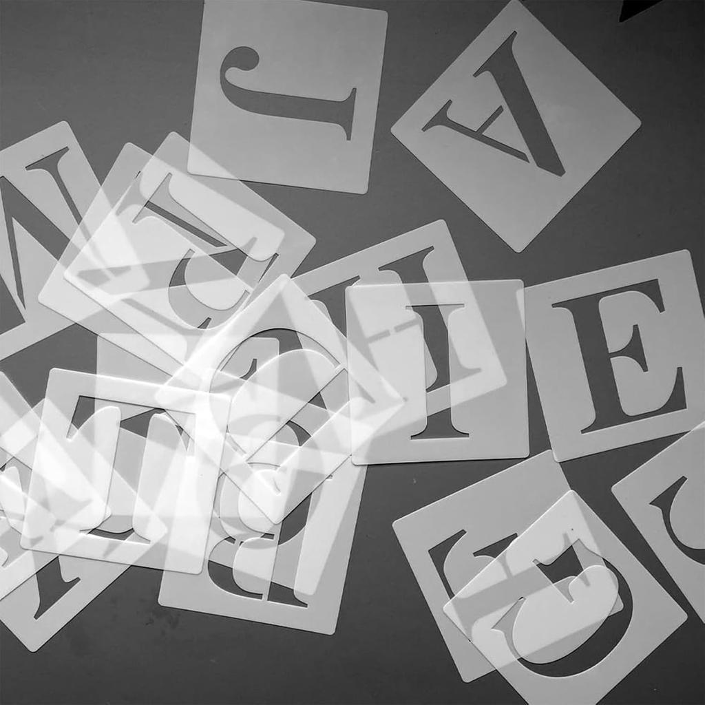 Blue Banner kit,  Phrase Banner, ize Your Party Banner Signs, Handwriting Banners Party Supplies Unique Decor With Letters A~Z and heart Stencil