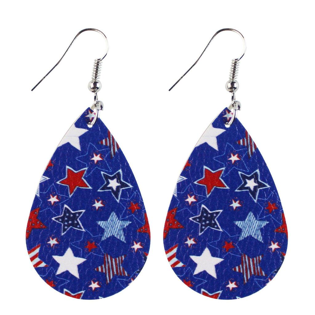 Stylish PU Leather Earrings: Creative Designs & Shapes