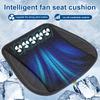 Universal Summer Car Seat Cooler Air Seat Cooling Cushion With Usb Fan Fast Blowing Ventilation Seat Refrigerated Car Seat