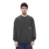 Skechers Solid Color Round Neck Loose Versatile Sports Sweatshirt Unisex sweatshirt Road-Gray L124U155-0214