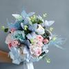 Handmade Wedding Bouquets Bride Bridal Throw Anniversary Bouquet Decorative