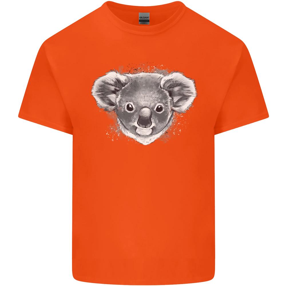 Koala Bear Head Unisexs Cotton TShirt Tee Top