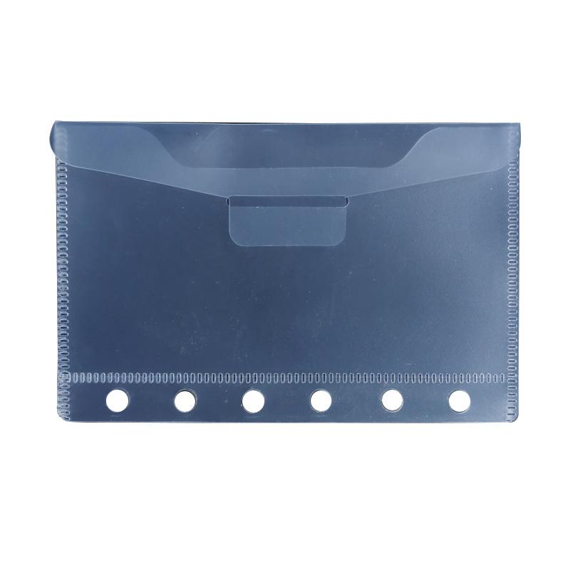 Bolsa de Almacenamiento PP A6 A7 A8 para Divisor de Página de Cuaderno de 6 Anillas Bolsa de Archivador de PVC Impermeable