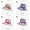 Spring Summer Cotton Sun Hat For Moms With Wide Brim And Breathable Design For Outdoor Activities