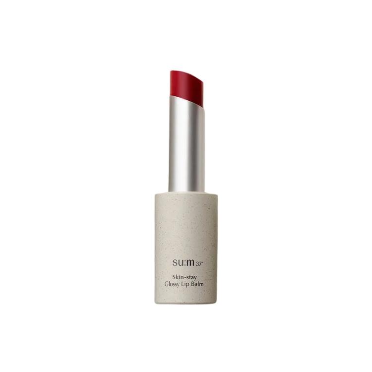 

[SU:M37] Skinstay Glossy Lip Balm 4.2g (Red) Moisturizing & Glossy Lip Care