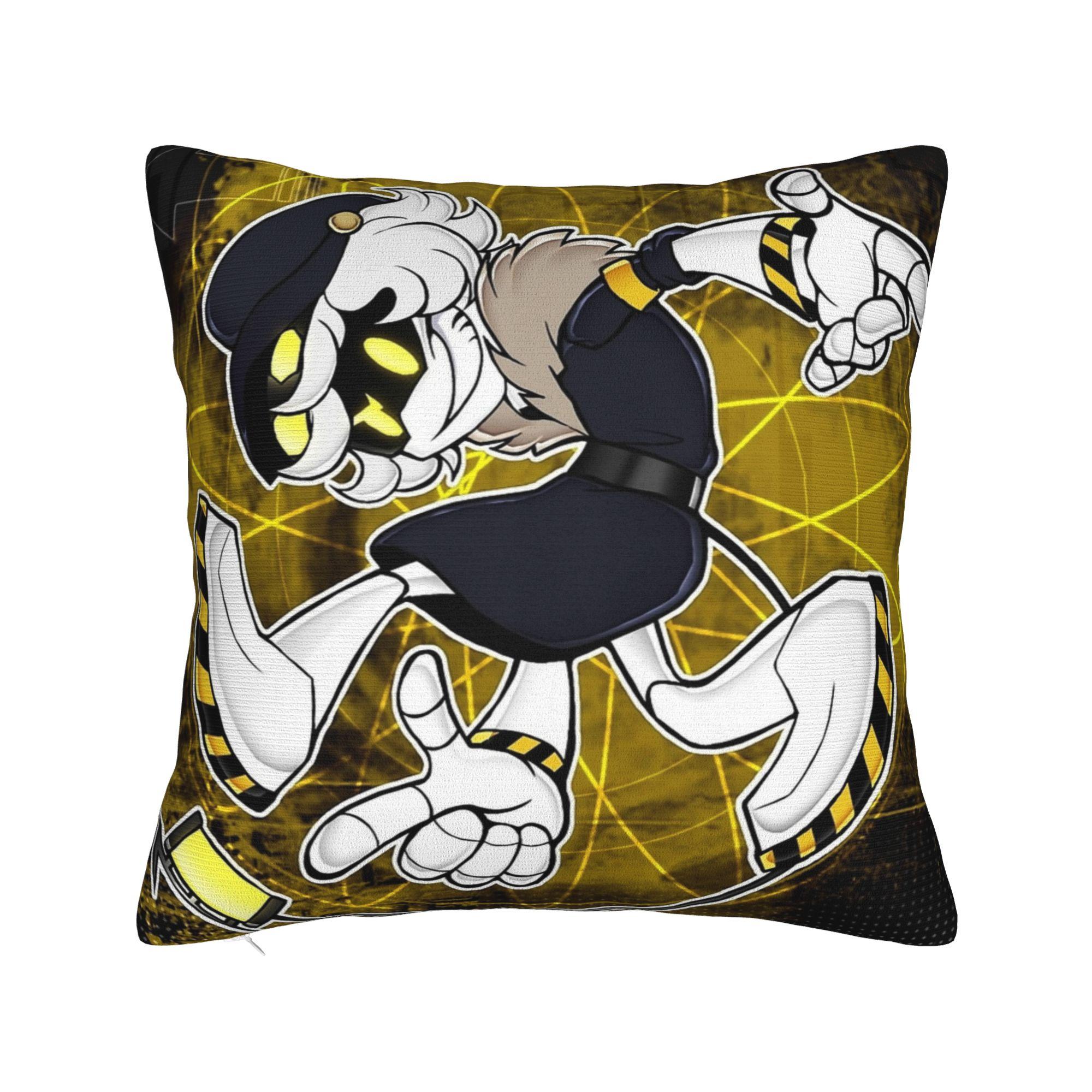 

Purple Murder Drones Doll Printing Pillowcase Cushion Cover Pillow Covers Y2K Car Decor Zippered Multiple Sizes 12x12in 30X30cm