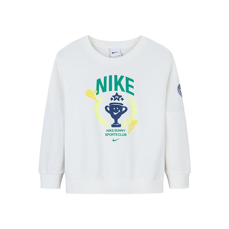 

Nike Sweatshirt Round Neck Stylish Letter Simple Long Sleeve Kids tops Cotton-Candy NY2432176PS-001 6