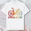 Trendy Cycologist Bike Graphic TShirt Unisex Fashion Cycling Pun Humor Streetwear Tee Casual Summer Road Bicycle Lover Tee Tops