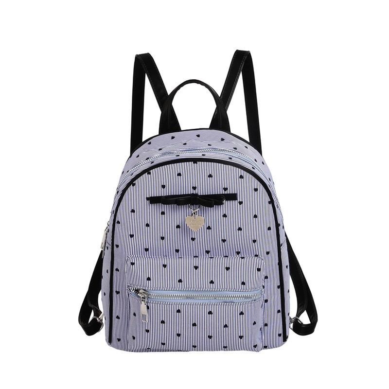 Cute Minimalist Backpack For Girls And Boys With Pu Material And Stylish Prints