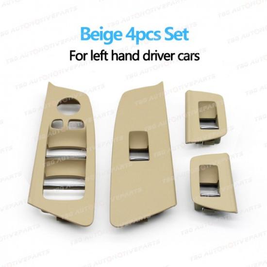 Türfenster-Aufknopfabdeckung Schalterpanel für BMW 5er G30 G31 F90 2017-22