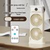 Six/Five-hole Desktop Cold Air Fan & Humidifier with Remote Control for Office/Dorm.