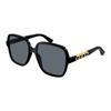 Grey Square Ladies Sunglasses Gg1189sa 002 59