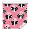 Butterflies and Hearts Wallpaper for Living Room and Bedroom 50x1000