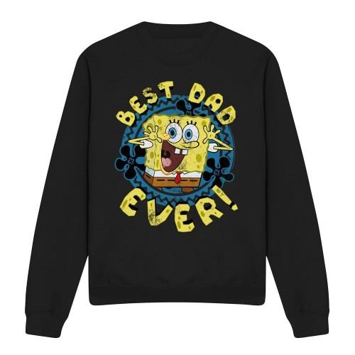 SpongeBob SquarePants Unisex Adult Best Dad Ever Fathers Day Sweatshirt