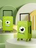 Big-Eyed Monster Custom Suitcase: High-Value Wide Drawbar Travel Case, Single Custom Order.
