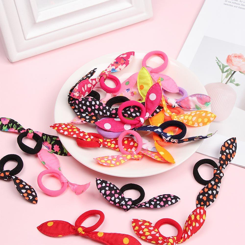 Holder Hair Accessories Rabbit Ears Women Hairband Hair Ropes Elastic Hair Bands Rubber Band
