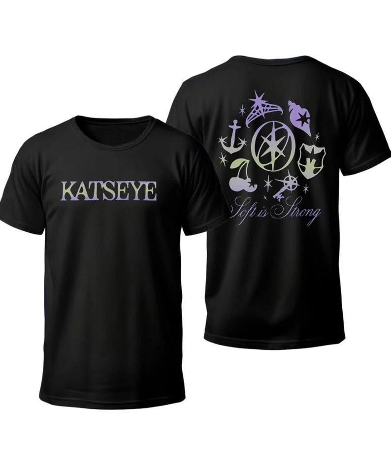 KATSEYE Beautiful Chaos Tour 2026 Shirt, Unisex Kpop Band Tee Concert S