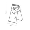 Multi-functional Foldable Steaming Rack