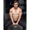 Men's Nylon Anti-static Seamless Body Shaper Vest with Tummy Control