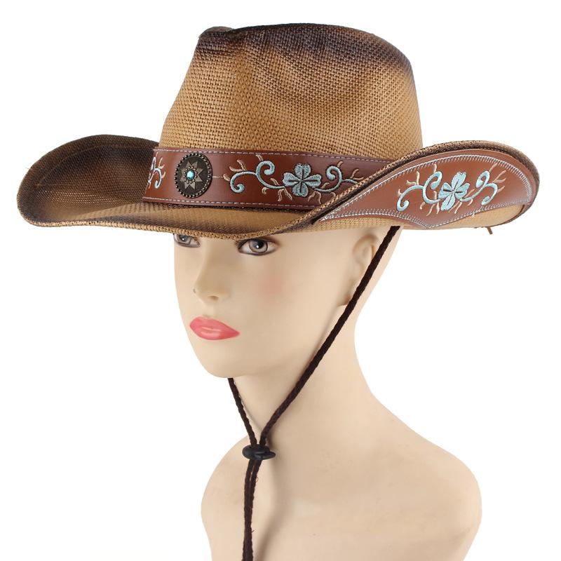 Men's & Women's Western Style Cowboy/Cowgirl Straw Hat