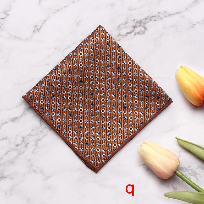 Men'S Formal Suit Pocket Towel, Tie And Bow Tie Pocket Towel, Wedding Banquet Matching, Square Towel.