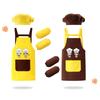Arm Sleeve Kids Apron Waterproof Chef's Uniform New Painting Apron Baking